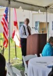 Author, Bill Crawford, presents keynote speech at the LWDD Centennial Celebration